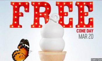 Ring in the spring with free ice cream cone from Dairy Queen Wednesday