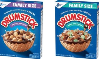 Ice cream for breakfast? Drumstick cereal hitting shelves this week