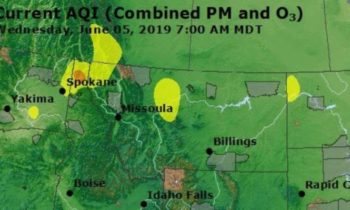 With wildfire smoke lingering, Sandpoint takes over ‘Worst Air Quality In Country’ title Wednesday morning