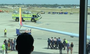 Terminal silent as Vietnam Veteran’s remains flown home by his son