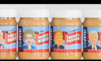 Company creates 2020 election candidate peanut butter flavors