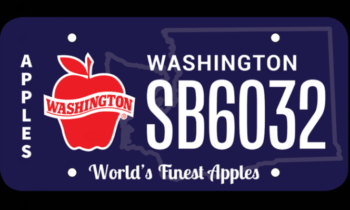 Washington apples license plate proposed; revenue would benefit Washington Apple Education Foundation