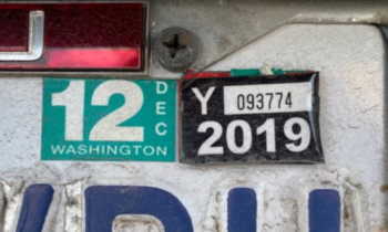 Washington state December car-tab renewal notices sent late