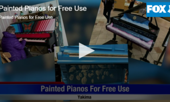 Painted Pianos for Free Use