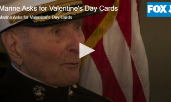 Marine Asks for Valentine’s Day Cards