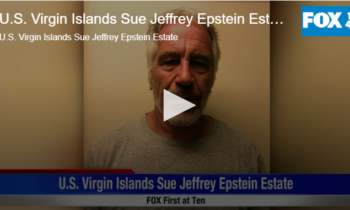 U.S. Virgin Islands Sue Jeffrey Epstein Estate