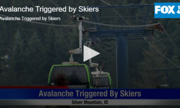 Avalanche Triggered by Skiers