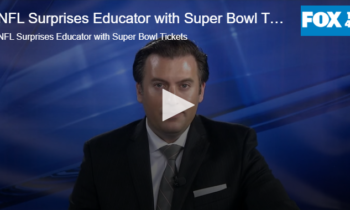 NFL Surprises Educator with Super Bowl Tickets