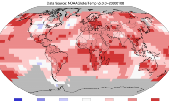 Fever chart: Earth had its hottest decade on record in 2010s