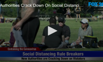 Authorities Crack Down On Social Distancing