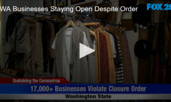 WA Businesses Staying Open Despite Order