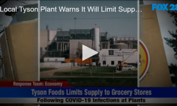 Local Tyson Plant Warns It Will Limit Supply To Stores