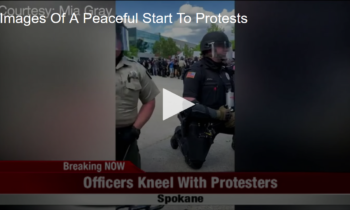 Images Of A Peaceful Start To Protests