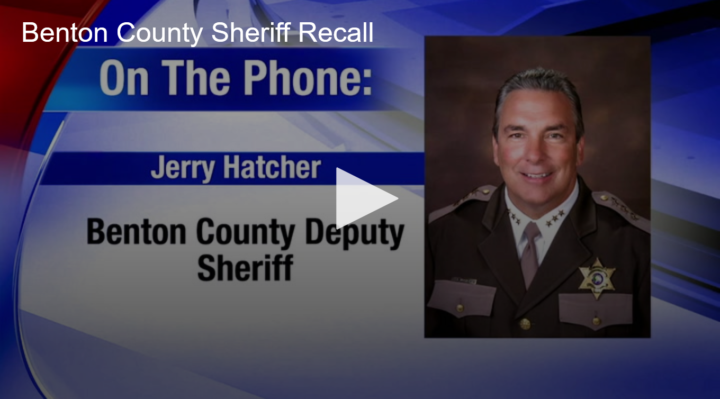 2020-06-24 Benton County Sheriff Recall Fox 11 Tri Cities Fox 41 Yakima