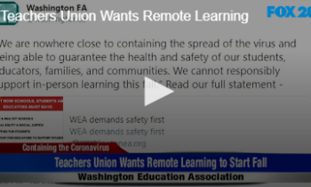 Teachers Union Wants Remote Learning