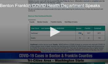 Benton Franklin COVID Health Department Speaks