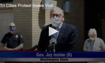 Tri Cities Protest Inslee Visit