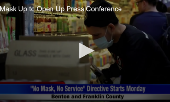 Mask Up to Open Up Press Conference