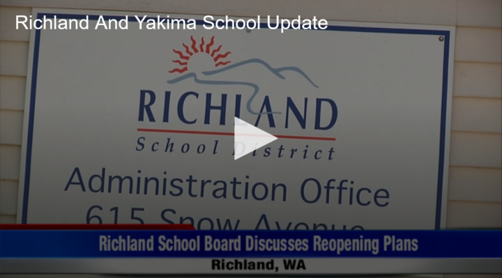 2020-07-15 Richland And Yakima School Update Fox 11 Tri Cities Fox 41 Yakima