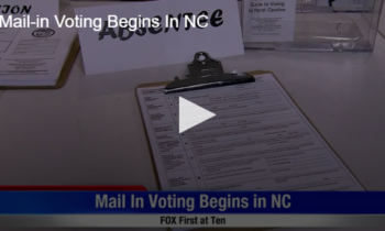 Mail-in Voting Begins In NC