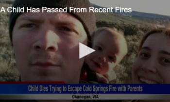 A Child Has Passed From Recent Fires