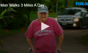 Man Walks 3 Miles A Day