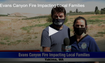 Evans Canyon Fire Impacting Local Families