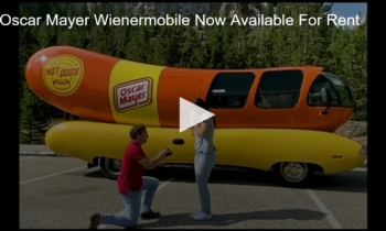 Oscar Mayer Wienermobile Now Available For Rent