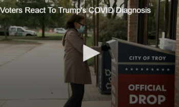 Voters React To Trump’s COVID Diagnosis