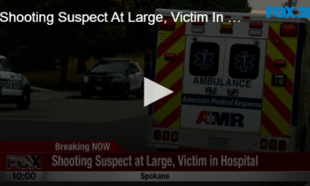 Shooting Suspect At Large, Victim In Hospital