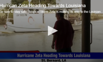 Hurrican Zeta Heading Towards Louisiana