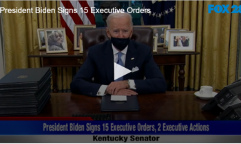 President Biden Signs 15 Executive Orders