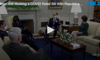 Biden Still Working a COVID Relief Bill With Republicans