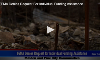 FEMA Denies Request For Individual Funding Assistance