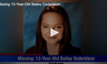 Missing 13-Year-Old Bailey Cederblom