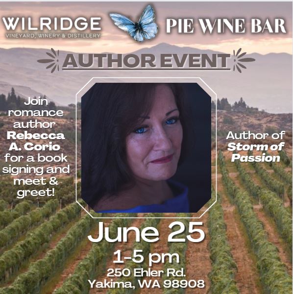 Book Signing and Wine Tasting with Rebecca A. Corio