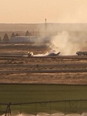 Fiery Plane Crash at Tri-Cities Airport