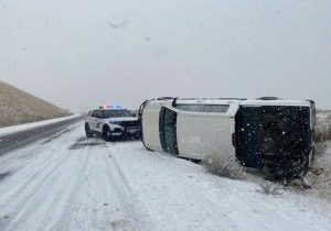 Washington State Patrol shares several car crashes in I-82 Sunday Morning