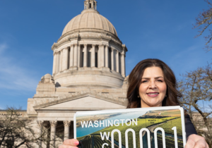 Drivers can now get Washington wine license plates