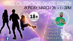 Tri-Cities Skate Community hosts free outdoor skate party in Kennewick