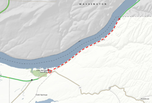 U.S. 730 East of Cold Springs Junction closed for road repairs in Umatilla County