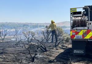 Controlled burn lost control, put out in Benton County