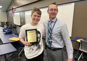 WWHS senior receives Student Leadership Award