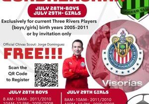 Professional Mexican soccer scout to observe Three Rivers Soccer players