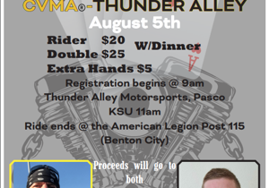 Poker Run to support two members of local motorcycle community