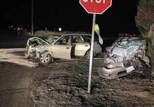 Car crash on C.R 12 in Benton County causes detour