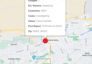 Over 3,000 customers without power in Walla Walla