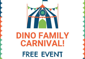 Dino Family Carnival celebrates back-to-school at the Gesa Carousel of Dreams