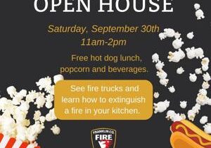 Franklin County Fire District #3 will host open house September 30