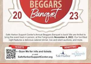 Safe Harbor’s Annual Beggars Banquet is back